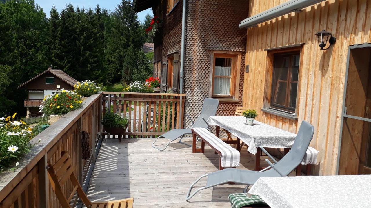 Bauernhof Farnach Daire Andelsbuch Dış mekan fotoğraf